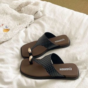 [Free Shipping] High-End Wedge Heel Platform Flip-Flops For Women Summer Outdoor Wear 2026 New Style Sandals