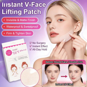 Matte V Face Tape Contour Lifting Tape Instant Slimming Effect Non Visible Facial Slimming Stickers for Jawline Lift Beauty Tools