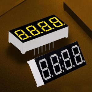 4 Digit High Brightness Red LED Display Module for Small Appliances Low Power Consumption Easy Installation Plastic Hous