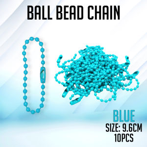 PSD - Colorful Ball Bead Chain Suitable For Key Chain Hand Label Connector DIY Jewelry DIY Jewelry  (10pcs)