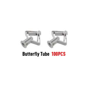 【Ready Stock】50Pcs/100Pcs Partition Celling Plaster Expansion Screw 8mm Butterfly Screw Aircraft Screw Wall Plug Skru Rama-rama