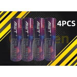 / AWT 3.7V 18650 3500mah battery IMR 18650 35A lithium-ion rechargeable battery