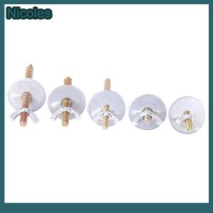 [Nicoles] Screws Cage Nuts Hamster Bird Screw Wing Kitspringboard Supplies Breeding Accessories Box Fixing Parrot Bolts Pet Fastenersstand