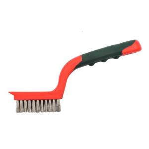 Wire Brush Industrial 304 Stainless Steel Derusting Cleaning Polish Brushes Iron Wire Brush for Kitchen Barbecue