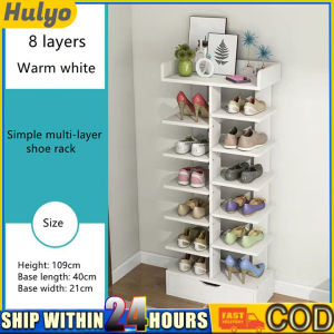 【Local Delivery + COD】Shoe Cabinet Home Doorway Large Capacity Storage One Simple Multi-Layer Foyer Entrance