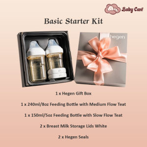 Hegen PCTO Bottle Starter Kit PPSU Baby Gift Box100% Original Baby Feeding Bottle