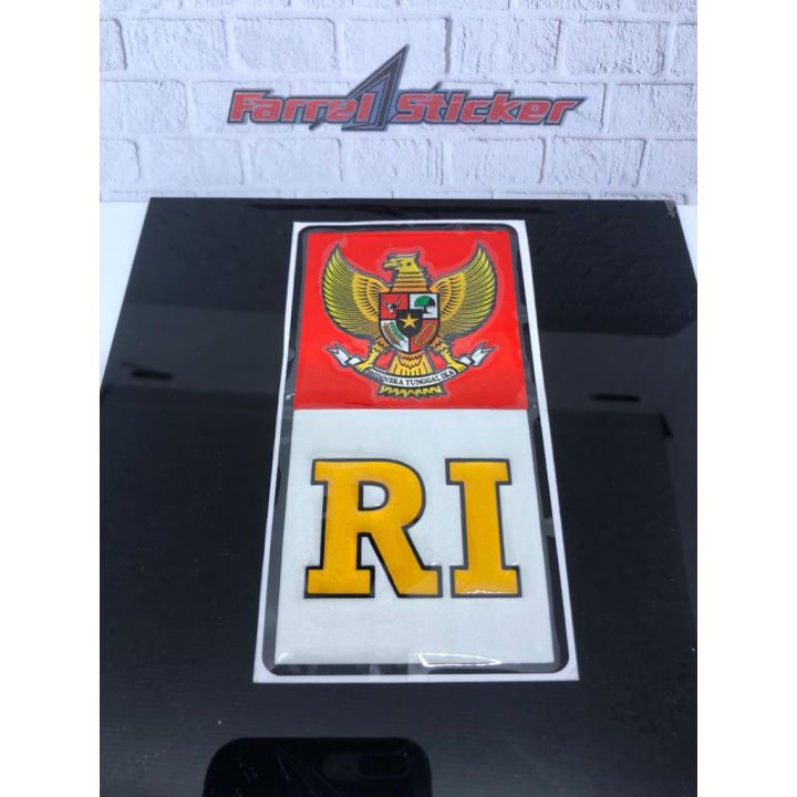 Stiker Garuda Sticker RI Tumbul Veritcal Besar | Lazada Indonesia