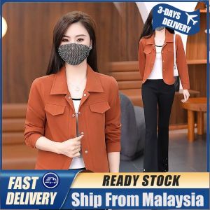 Short Coat for Women New Style Long-sleeve Lightweight Jackets
