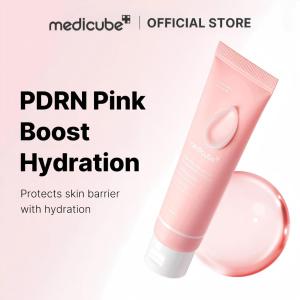 Medicube PDRN Pink Hyaluronic Deep Hydrating Ointment Cream Salmon PDRN & Hyaluronic Acid Intensive Moisturizer Strengthen Skin Barrier Calm Sensitive Dry Skin Facial Moisturizing Cream