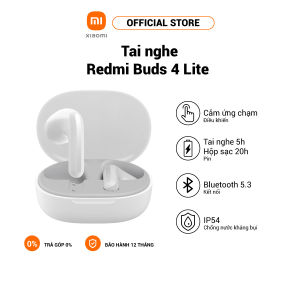 Tai nghe Bluetooth TWS Xiaomi Redmi Buds 4 Lite Redmi Buds 4 Lite: Thiết kế xịn âm thanh cực đỉnh Tai Nghe Bluetooth Xiaomi Redmi Buds 4 Lite Bản Quốc Tế