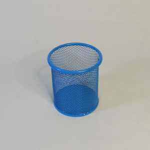 SOS Pen Stand Besi Segi/Bulat / Pen Holder / Pen Organizer / Tempat Pen/Pen Box2