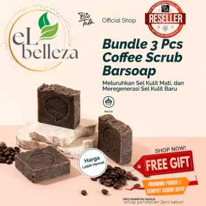 Biotalk Bundling [3 PCS] Coffee Scrub Soap