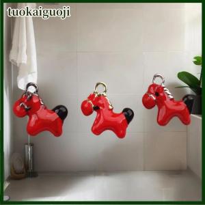 tuokaiguoji 2Pcs Zinc Alloy Horse Pendant Charms Handmade DIY Necklace Bracelet Earrings Keychain Accessories Jewelry Making