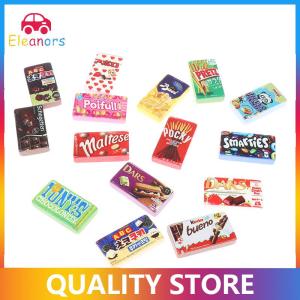 [Eleanor] 10pcs/lot Dollhouse Miniature Supermarket Food Resin Snacks Kitchen Decor Toys