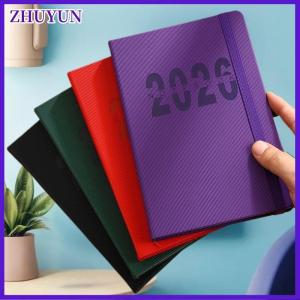 ZHUYUN High-quality 2026 Planner Notebook Daily Weekly Monthly Calendar Planner A5 Size With Faux Leather Cover For Business Student