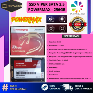 SSD SATA 25 POWERMAX VIPER 256GB