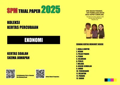 2025 SPM PAST YEAR TRIAL PAPER MARKING SCHEME