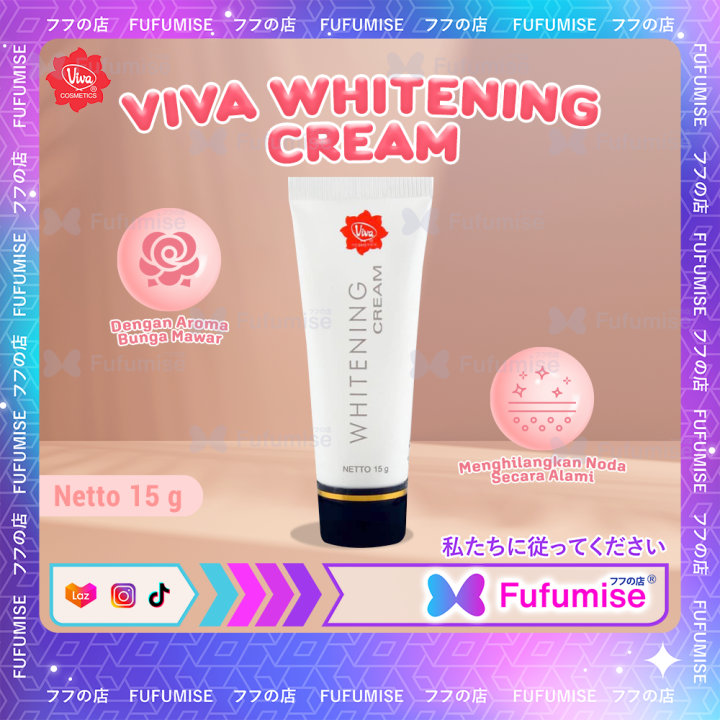 Viva Whitening Cream 15g 40g | Natural Whitening Complex Agent