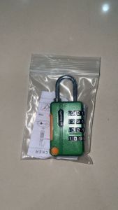 Gembok UpSecurity Angka Kombinasi Resettable 28mm 4 Digit / Gembok Koper Digit Resettable