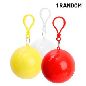 🔥Fast Shipping🔥Portable Raincoat Ball Adults Disposable Raincoats Transparent Waterproof Rain Cover Emergency Coat for Outdoor Camping Traveling