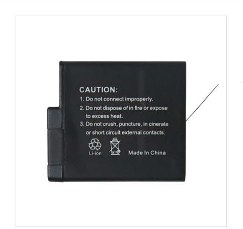 แบตเตอรี่ กล้อง GoPro Hero 9 ความจุ 1750mAh สำหรับ Battery Pack for ...