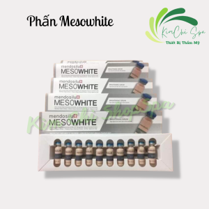 Hộp 10 lọ phấn cấy trắng Mesowhite trắng bật tông