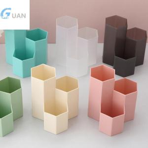 [COD] GUAN 3 lattices เครื่องสำอางแต่งหน้าแปรงจัดเก็บกล่องตาราง Organizer Make up Tools BOX