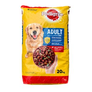 1kg Pedigree Dog Dogs Dry Food All Stages Mini Adult Puppy Complete Balanced Nutrition Pet Essentials