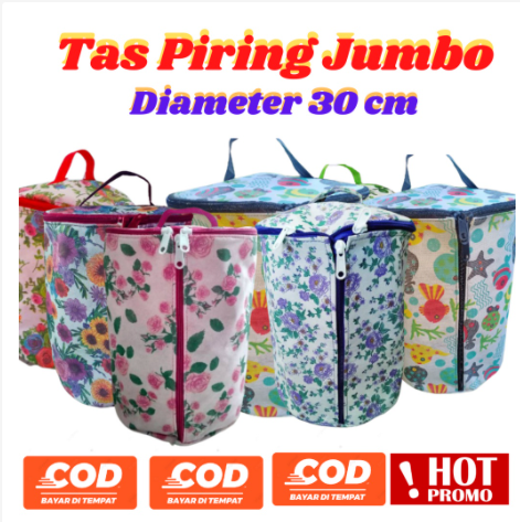 Tas Piring Jumbo/Tas Piring Ukuran 30/Tas Piring Anti Debu/Tas Piring Ukuran Besar/Tas Tempat Piring Jumbo