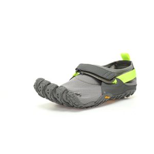 Vibram FiveFingers Spyridon Evo รองเท้ากีฬาพีวีซี ปรับได้ Velcro สำหรับกลางแจ้ง ฝึกและเดินป่า สีดำ