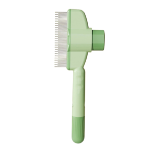 SKISOPGO Pet Hair Removal Needle Comb Removes Tangled Hair Grooming Tool Pet Stainless Self-cleaning Comb