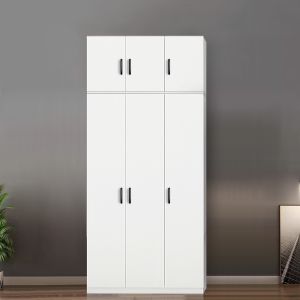 F&F :WARDROBE WITH SHELF / Almari baju /kabinet baju / almari baju budak /Almari Baju Besar