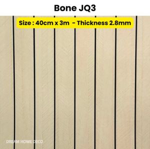 3Meters Self-Adhesive 3D Vinyl Fluted Foam Wall Sticker