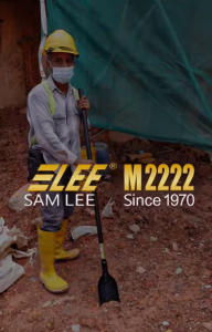 Scoop with Handle Thick/Thin/Flat [Cangkul Skop Pasir Kecil Besi Japan (Heavy Duty) [SAMLEE M2222 HQ]