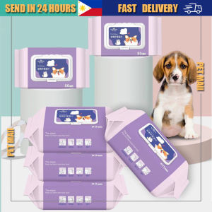 Pet Mall - Dog Wipes Dog Cat Multifunctional Grooming Wet Tissues for Cleaning