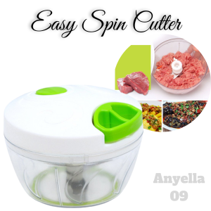ANYELLA Multifunction Vegetable Fruit slicer | Speedy Design V Manual Meat Grinder | Garlic Presses