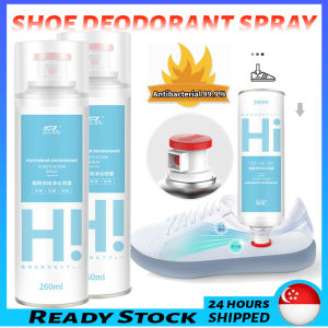 🇸🇬 [READY STOCK] Shoe Deodorant Spray Sterilization Deodorant Shoe Removal Perspiration  Shoe Freshener 鞋子除臭喷雾消毒喷雾
