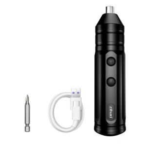 TIMES LORD 1/2/10Pcs Cordless Electric Screwdriver Set USB Rechargeable with Drill Bits Impact Drilll Powerful Motor Portable Mini Screwdriver Power Tool for Furniture