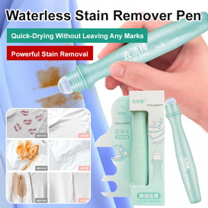 🔥Hot Sale🔥Portable Stain Remover Waterless Emergency Kit Highly Effective Stain Remover Tant Pen Portable Instant Stain Remover Pen For Clothes Fast Acting Stain Removal Without Water Washable Instant Cleaner For Grease Food Ink Stains On The Go