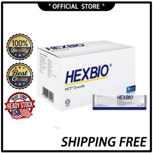 🔥BUY 3 FREE 1🔥Hexbio Granule Probiotic 3g x 45 sachets (Exp 12/2026)