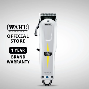 【Original】Wahl Super Taper Cordless Hair Clipper ProLithium Series 1 Year Warranty Professional Barber Grade for Home & Salon Haircut