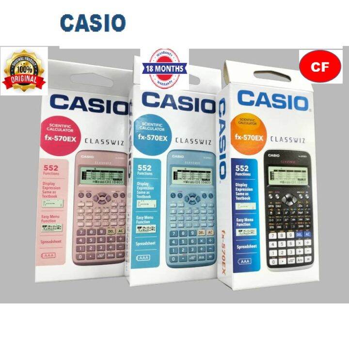 Casio FX-570EX Scientific Calculator | Lazada