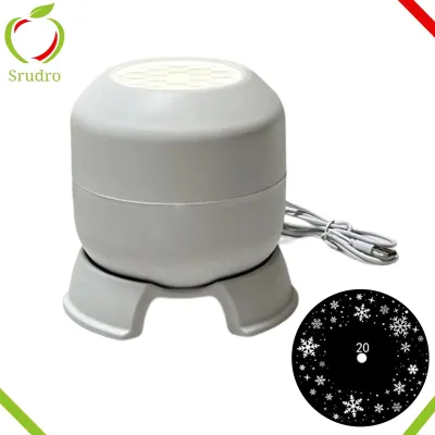 Rotating Projection Lamp Ocean Wave Night Light Rotating Underwater Ocean Projector Lamp with Dynamic Rotation Adjustable Brightness Multi-angle Base – Mood Light for Indoor Relaxation for Home