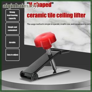 aiqinhaimaoyi V-type Adjustable Tile Height Regulator Wall Tile Locator Super Load-bearing 250KG Tile Lift Leveling Device Construction Tools