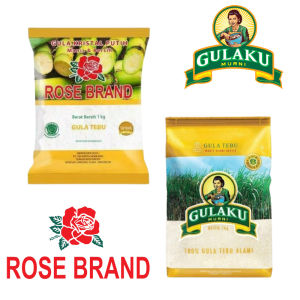 GULA Gulaku Rose Brand Gula Pasir Tebu Murni Premium 1kg BPOM