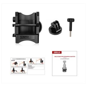 STARTRC For DJI Pocket 3 Adapter Expansion Mount Bracket Multifunctional Frame Holder Osmo Pocket 3 Sport Camera Accessories