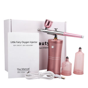DECNINEE Oxygen Injector Water Oxygen Wireless Airbrush Compressor Face Moisturizing Sprayer Foundation Makeup Oxygen Infusion Apparatus