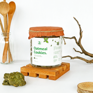 ALAMEE Cookies Oatmeal Cemilan Sehat - Matcha Cemilan Healthy Snack Oat