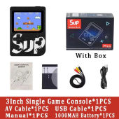 Player Gameboy Game Box: 400 Games Portable Retro Mini Game Machine Rechargeable Game Player Console