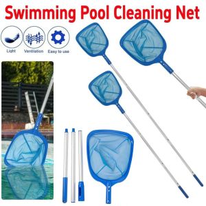 BEITE ดีไซน์ที่ถอดออกได้ ตาข่ายทำความสะอาดสระว่ายน้ำ น้ำหนักเบา ตาข่ายที่ทนทาน ตาข่ายกู้ภัยเศษซาก ตาข่ายกรอง ความจุที่มากขึ้น ตาข่ายบ่อแบบยืดหดได้ บ่อปลา